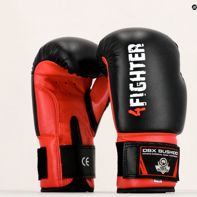 Bushido Boxhandschuhe für Kinder schwarz ARB-407v3_6oz 11