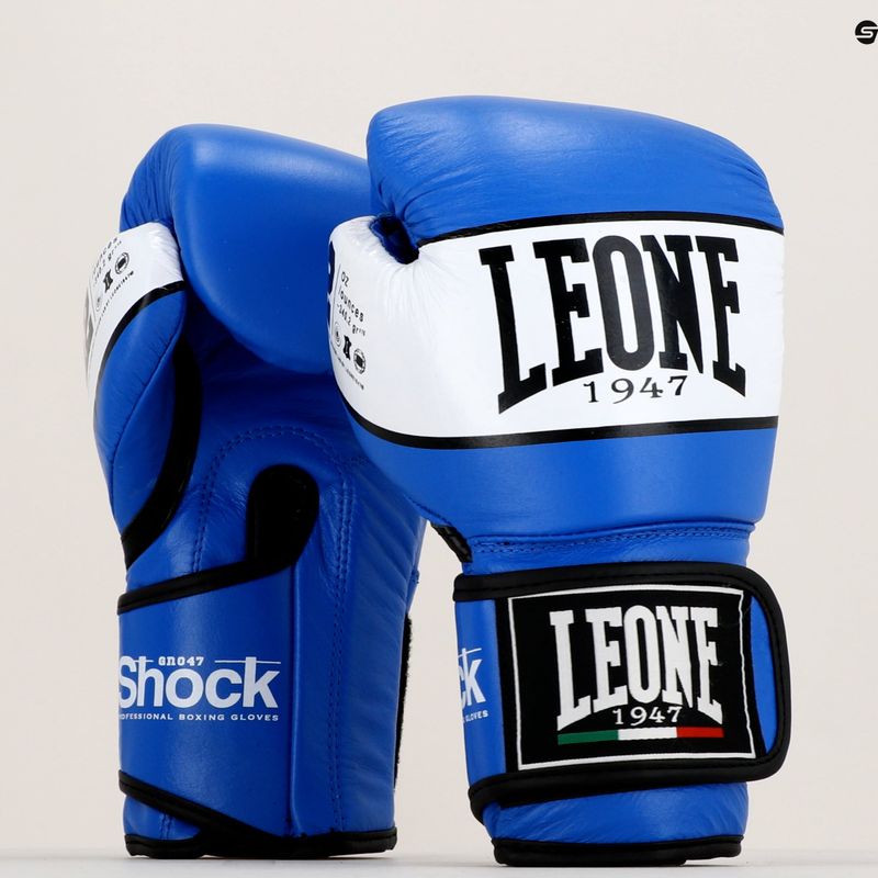 Leone 1947 Schock blaue Boxhandschuhe GN047 8