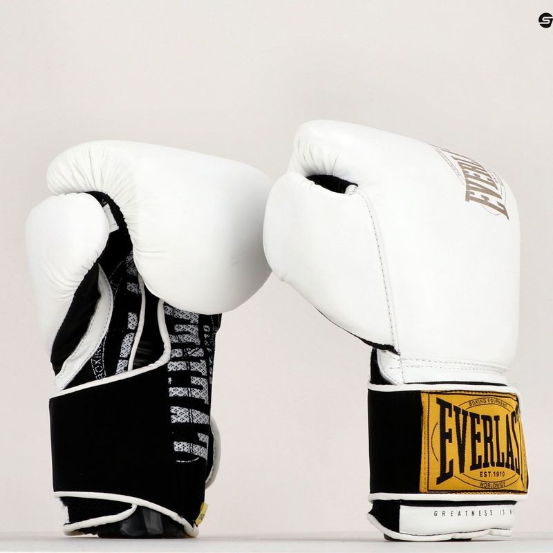 EVERLAST 1910 Classic weiße Boxhandschuhe EV1910 7