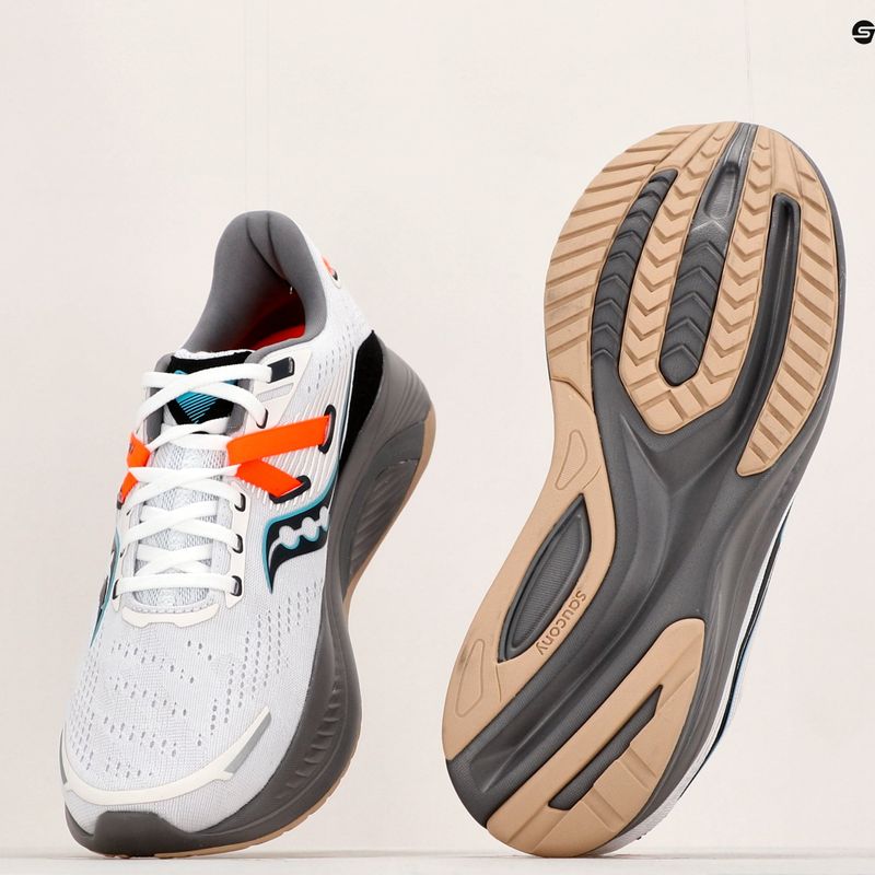 Saucony Guide 16 Herren Laufschuhe weiß und grau S20810-85 18