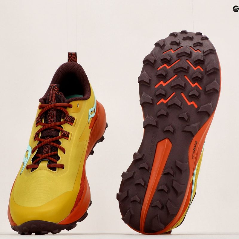 Herren Laufschuhe Saucony Peregrine 13 gelb-orange S20838-35 19