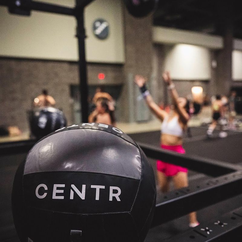 Medizinball CENTR Competition Wall Ball Centr x Hyrox 6 kg black 4