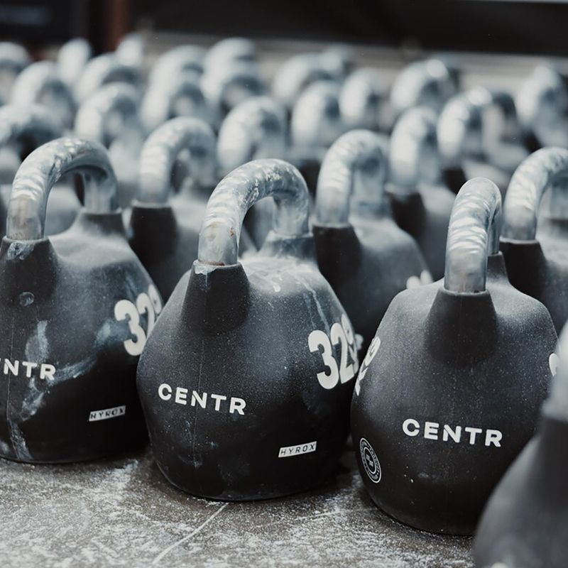 Kettlebell Centr Octo Official Hyrox Competition 8-Sided Design black 3