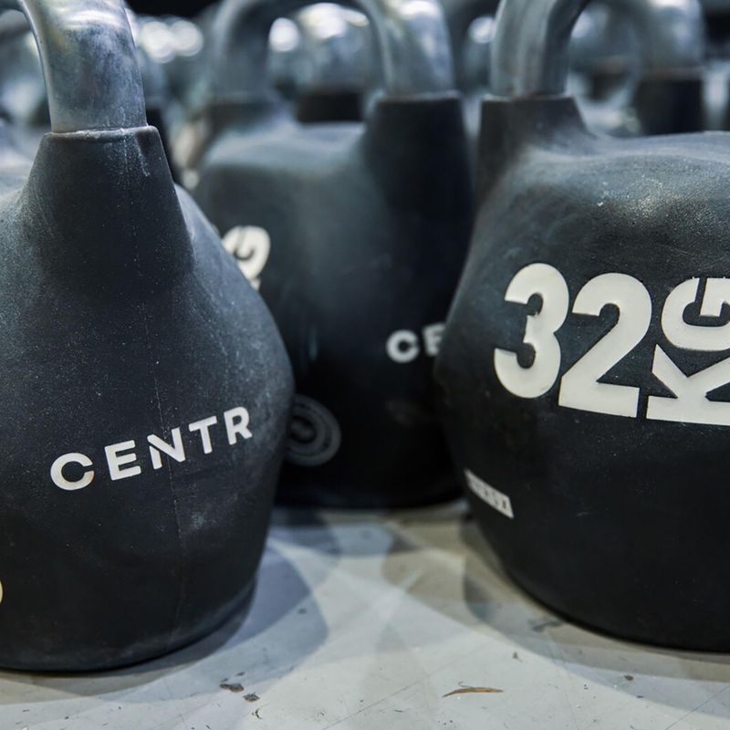 Kettlebell Centr Octo Official Hyrox Competition 8-Sided Design black 5