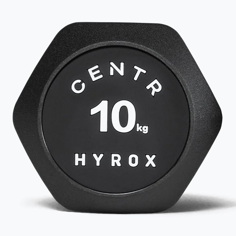 Kurzhantel Centr Urethane Dumbbell Centr x Hyrox 10 kg black 2