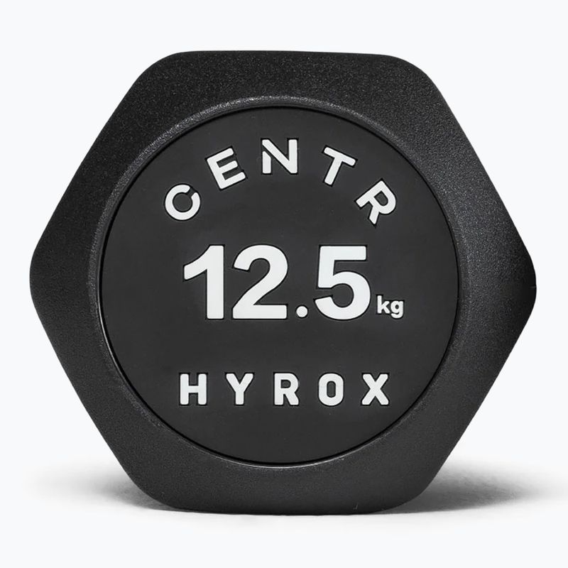 Kurzhantel Centr Urethane Dumbbell Centr x Hyrox 12,5 kg black 3