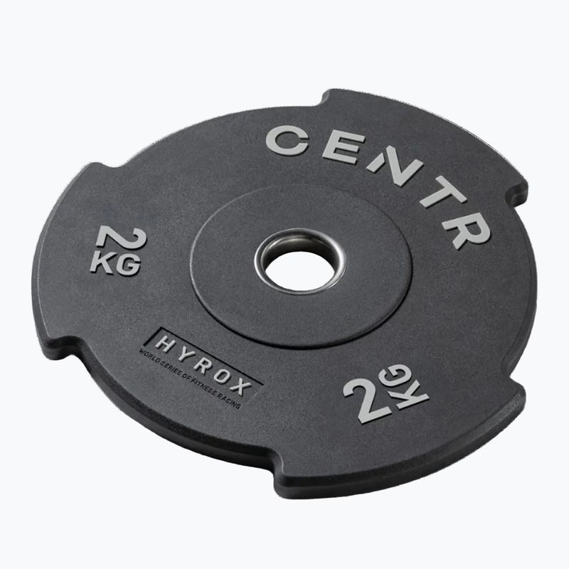 Bumper Plates Centr Top Plate Centr x Hyrox black 2