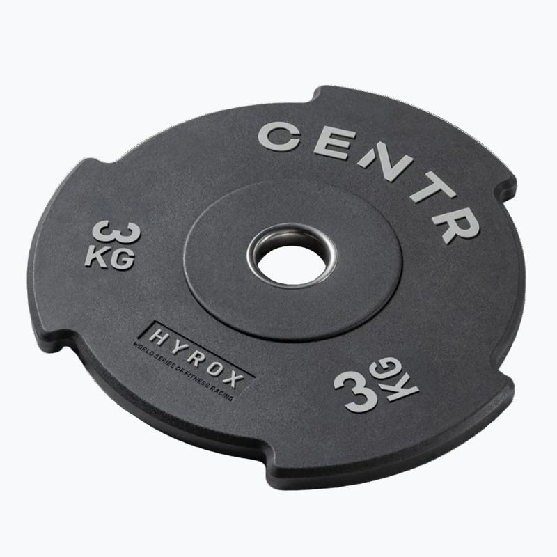 Bumper Plates Centr Top Plate Centr x Hyrox black 2