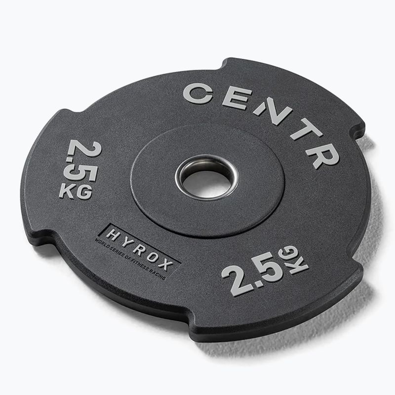 Bumper Plates Centr Olimpijski Centr x Hyrox Interlocking Bumper Plate 2 pcs black 2