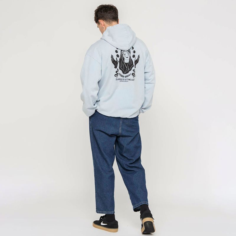 Herren Kaotiko Washed Virgin Steel Sweatshirt 4
