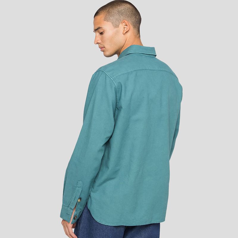 Herrenhemd Kaotiko Bruno jade 2