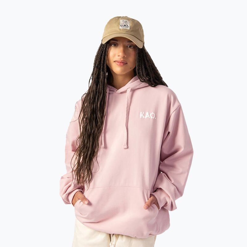 Kaotiko Damen Find Yourself rosa Panther Sweatshirt