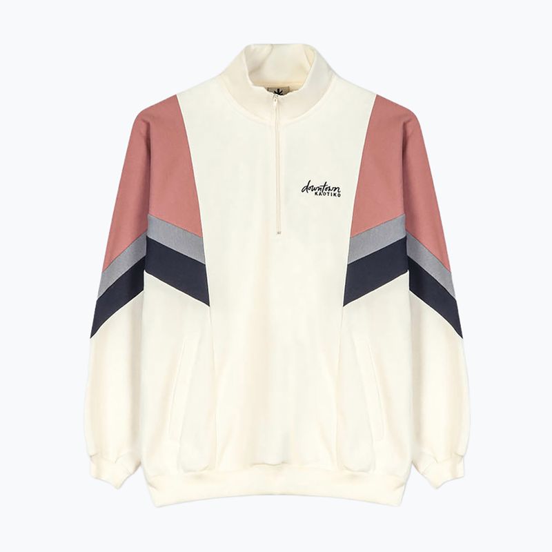 Kaotiko Nashville Damen Sweatshirt elfenbein / burg / navy / palid blau 3