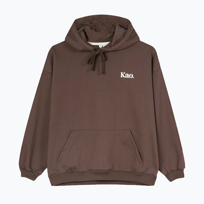 Kaotiko Damen Sweatshirt Your Opinion braun 4