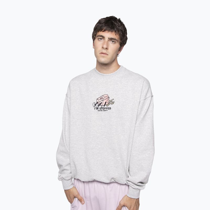 Herren Kaotiko Wok Sweatshirt grau