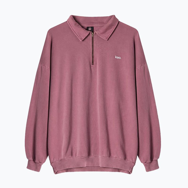 Herrenpullover Kaotiko Washed Vancouver Society Burgund 2