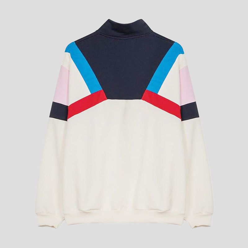 Herren Kaotiko Aleck Sweatshirt navy / elfenbein / rot 4