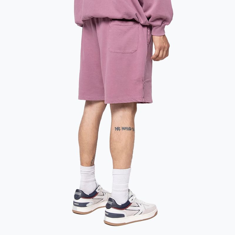 Herren Shorts Kaotiko Washed Daylen Burgund 2