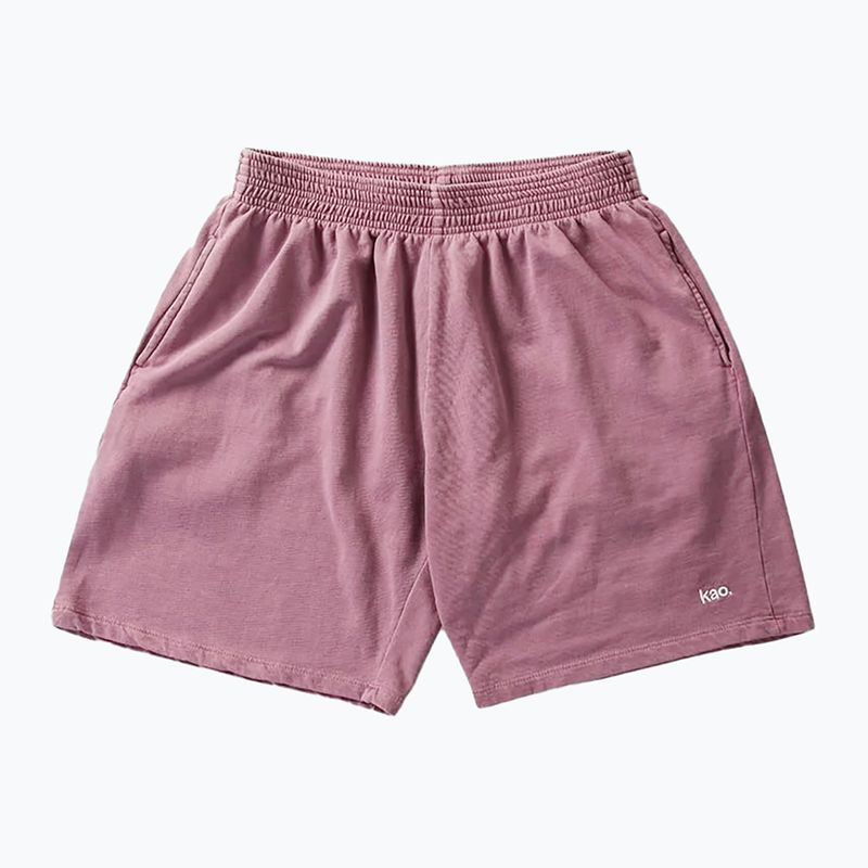 Herren Shorts Kaotiko Washed Daylen Burgund 3