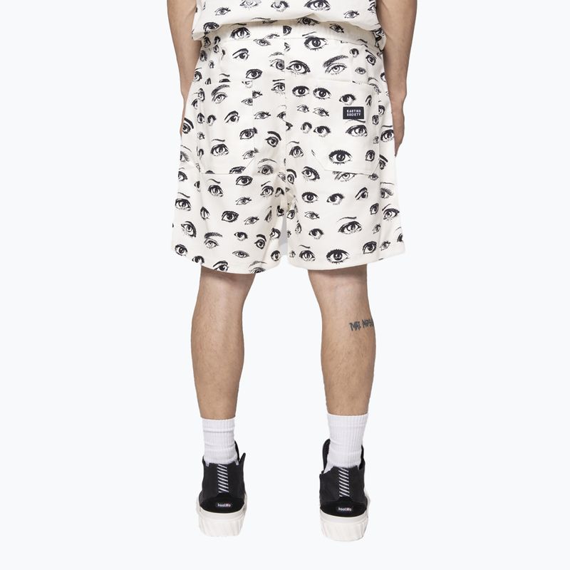 Herren Shorts Kaotiko Peek Canvas Elfenbein 2