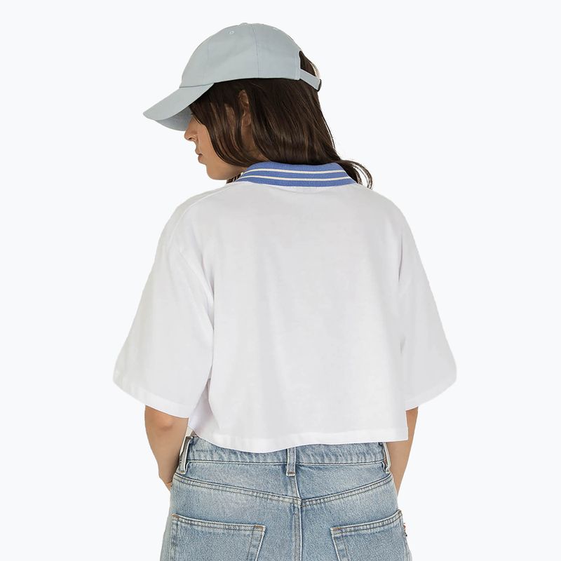 Damen Kaotiko Broken Heart Poloshirt weiß 2