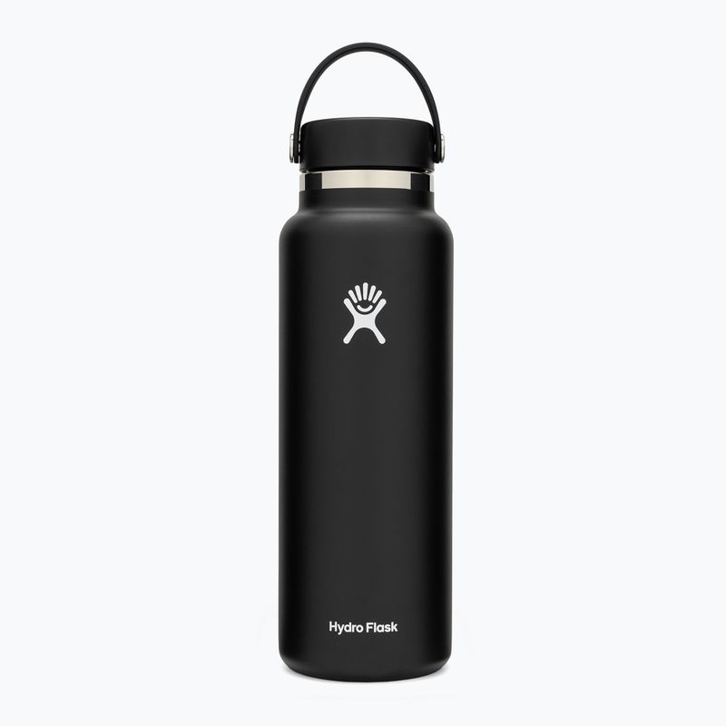 Hydro Flask Wide Flex Cap Thermoflasche 1180 ml schwarz