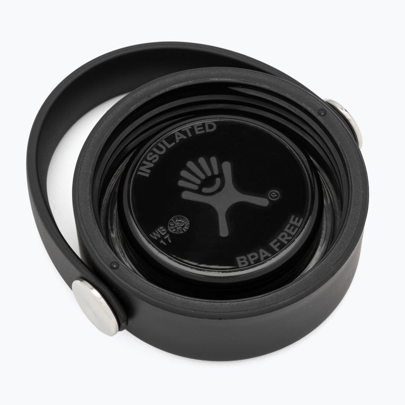 Hydro Flask Wide Flex Cap 64 Oz 1892 ml schwarze Reiseflasche 4