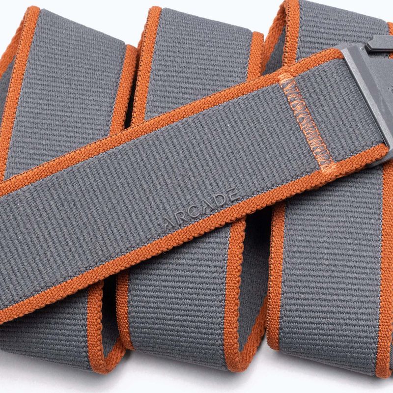 Gürtel Arcade Carto charcoal/saddle 4