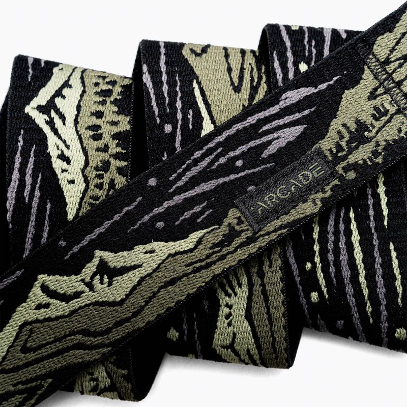 Arcade Hosengürtel Out of Range Lang Efeugrün 4