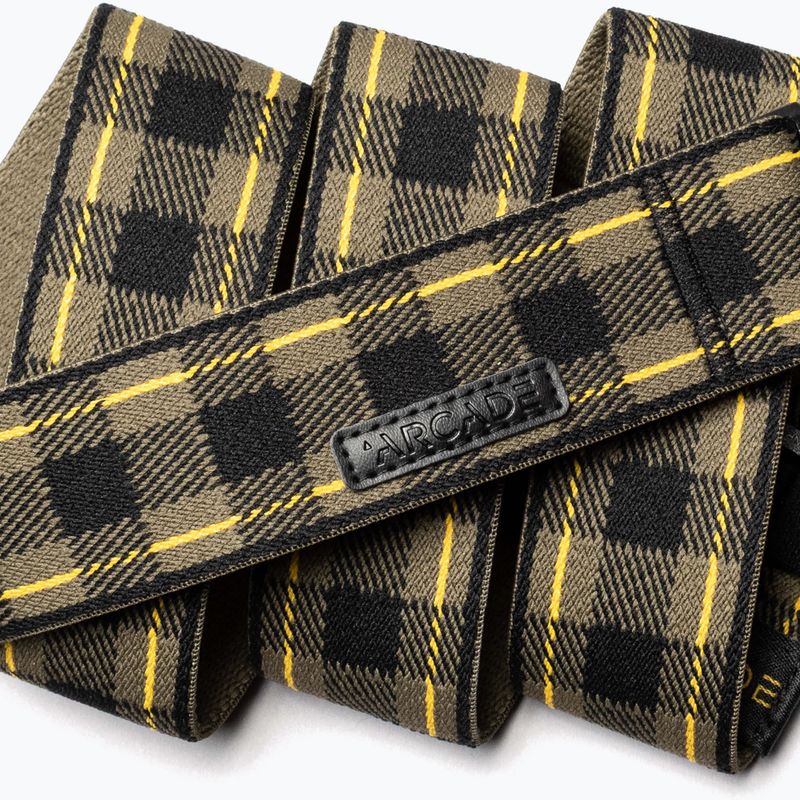 Gürtel Arcade POW x Joseph Toney crocodile/mustard 4