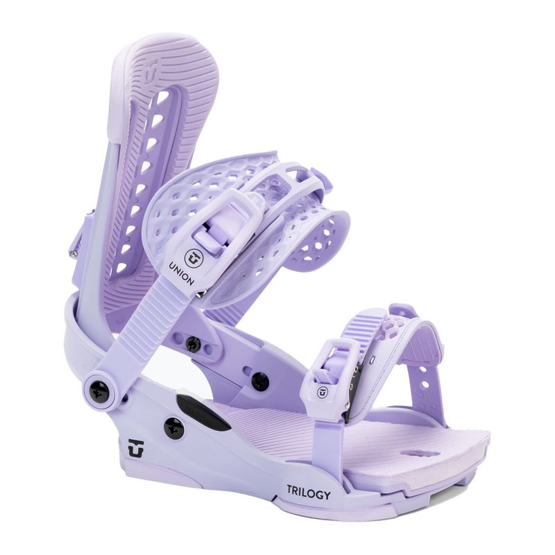 Snowboardbindungen für Damen UNION Trilogy lila 211043