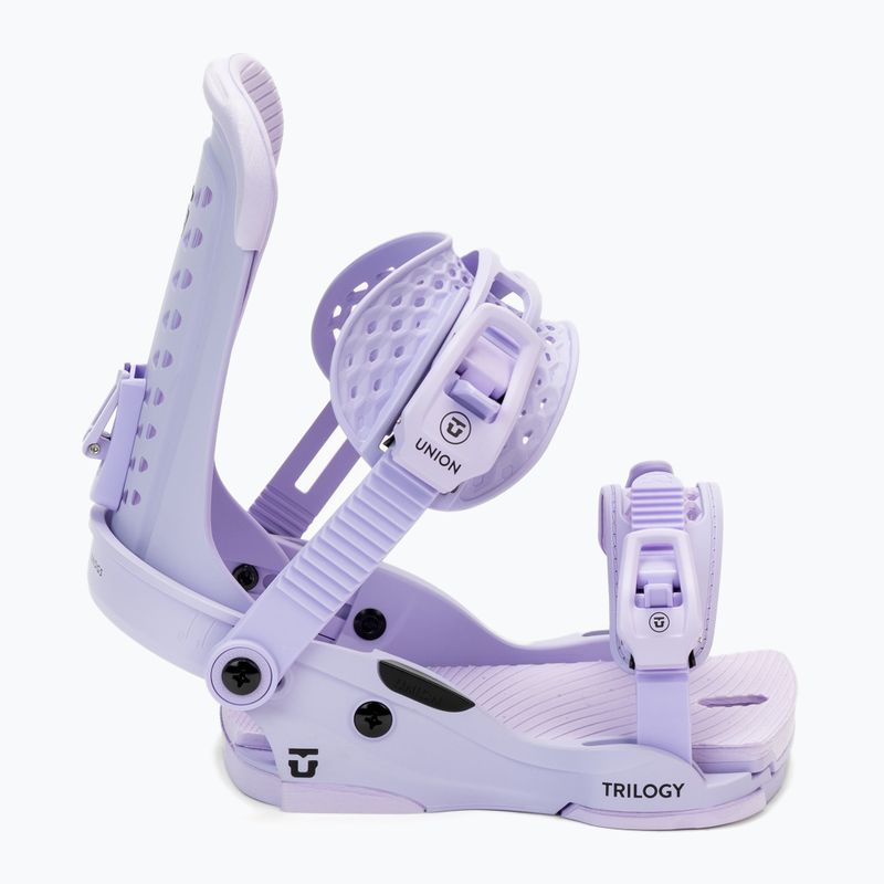 Snowboardbindungen für Damen UNION Trilogy lila 211043 2