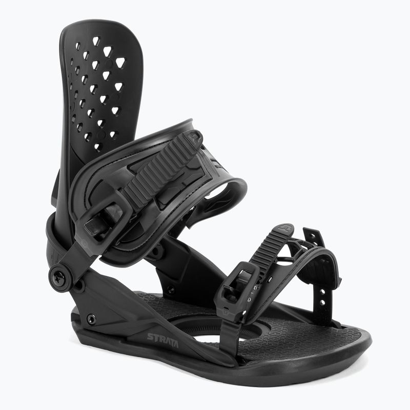 Herren Snowboardbindungen UNION Strata schwarz 212021