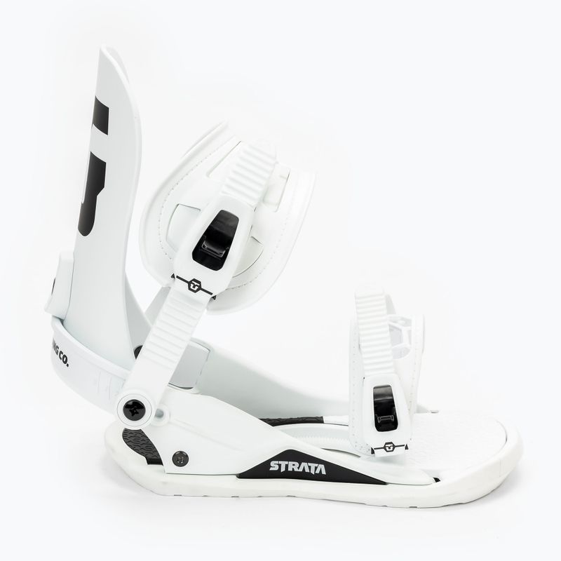 Herren Snowboardbindungen UNION Strata (Team HB) weiß 212022 2