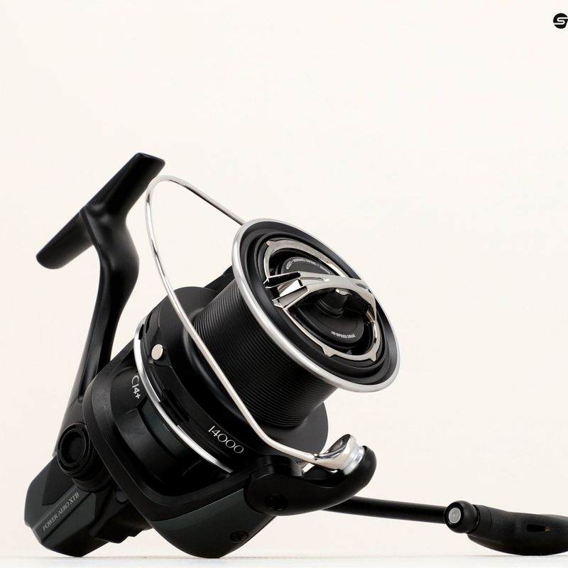 Shimano Power Aero XTB Karpfen-Angelrolle schwarz PA14000XTB 5
