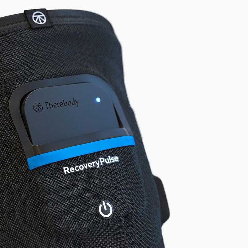 Therabody RecoveryPulse Wadenkompressionsmanschette schwarz/blau 2