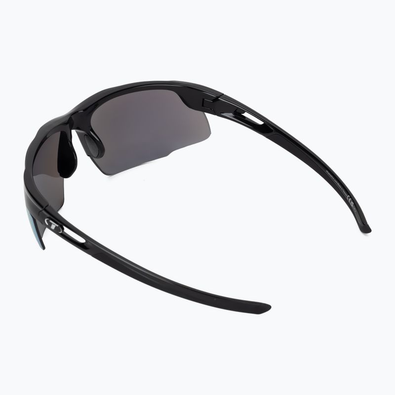Tifosi Centus Glanz schwarz/Rauch hellblau Sonnenbrille 2