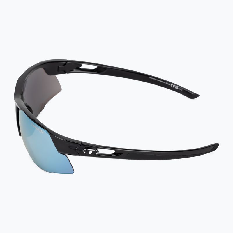 Tifosi Centus Glanz schwarz/Rauch hellblau Sonnenbrille 4