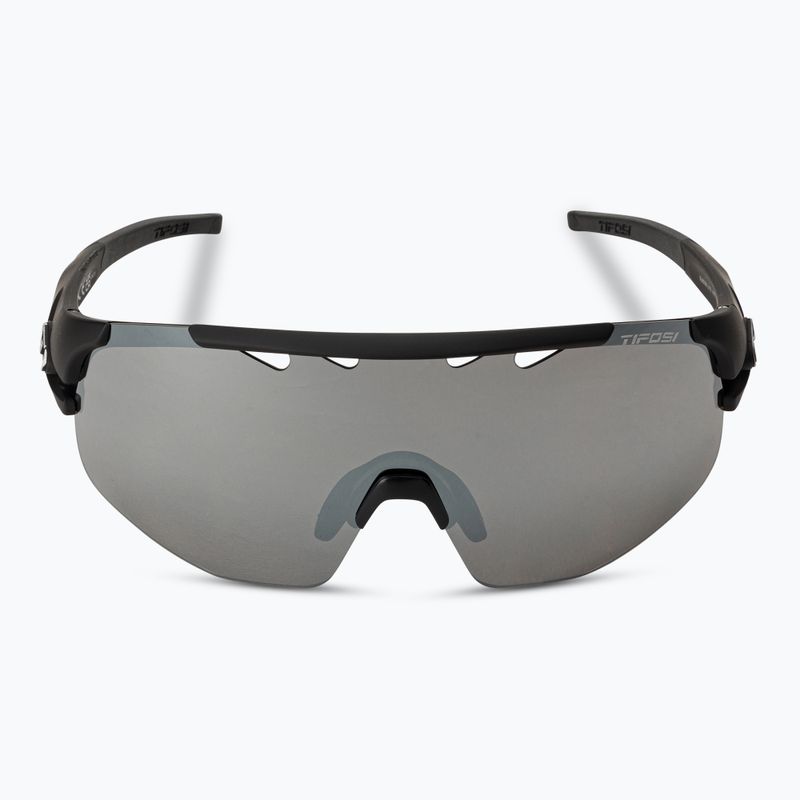 Tifosi Sledge Lite matt schwarz/rauch/ac rot/klar Fahrradbrille 3