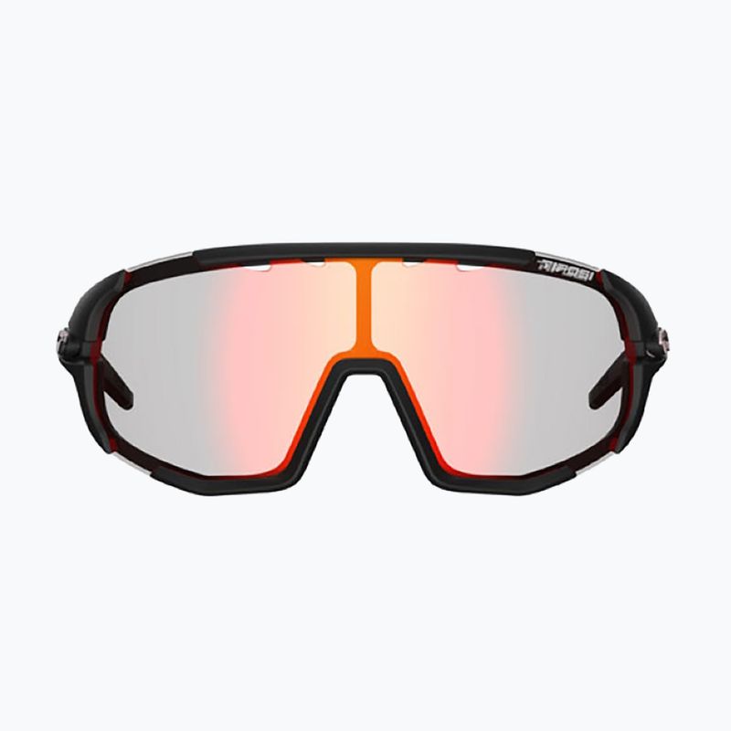 Tifosi Sledge Fototec mattschwarz/clarionrot phototrope Fahrradbrille 7