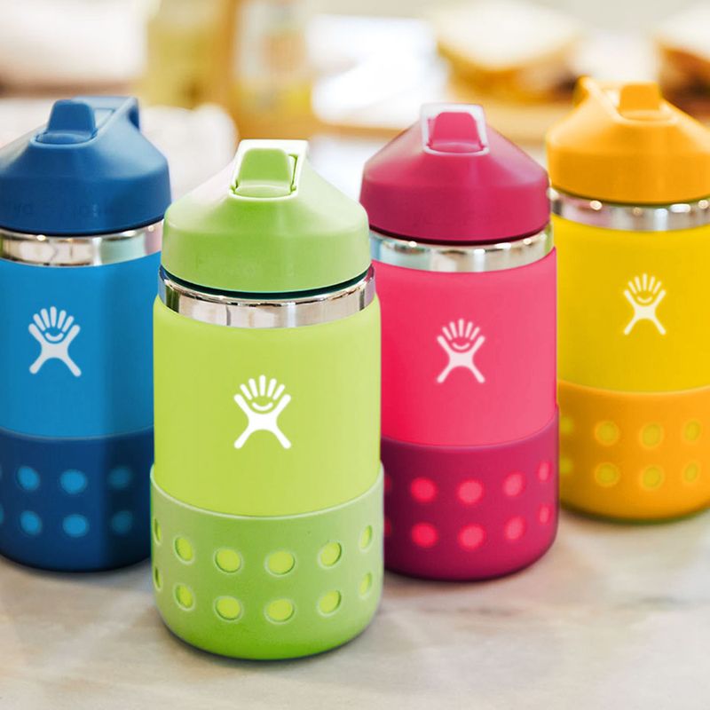 Hydro Flask Wide Mouth Straw Deckel und Boot 355 ml Thermoflasche rosa W12BSWBB623 4