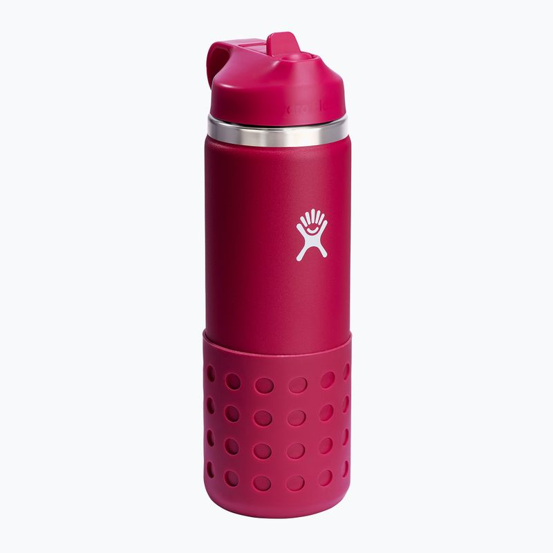 Hydro Flask Wide Mouth Straw Lid And Boot 590 ml Snapper Thermoflasche 3