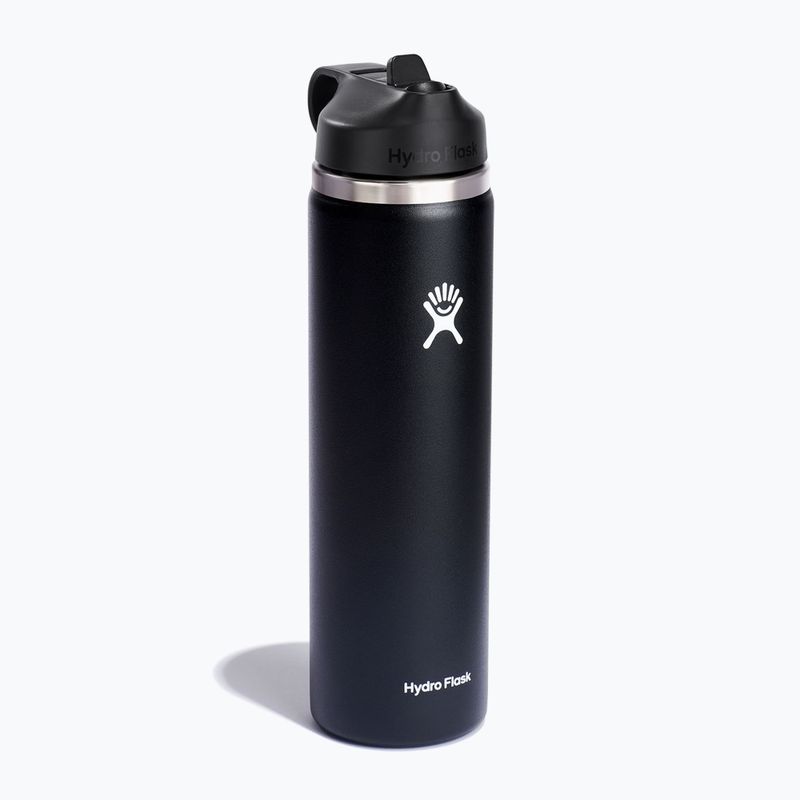 Hydro Flask Wide Flex Straw Thermoflasche 710 ml schwarz W24BFS001 2