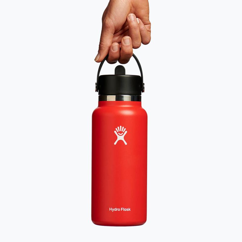 Hydro Flask Wide Flex Straw Thermoflasche 945 ml rot W32BFS612 3