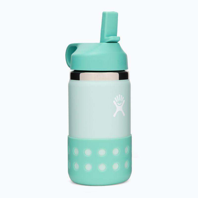 Hydro Flask Wide Mouth Strohhalm Deckel und Boot 355ml Thermoflasche Tau W12BSWBB441 2