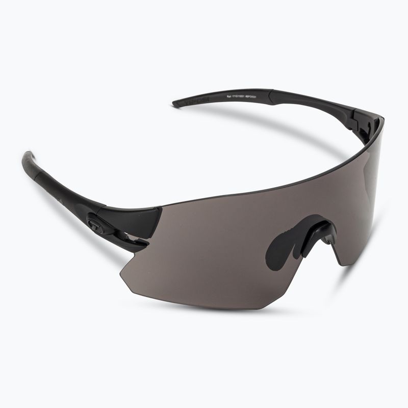 Tifosi Rail blackout/rauch/ac rot/klar Fahrradbrille 2