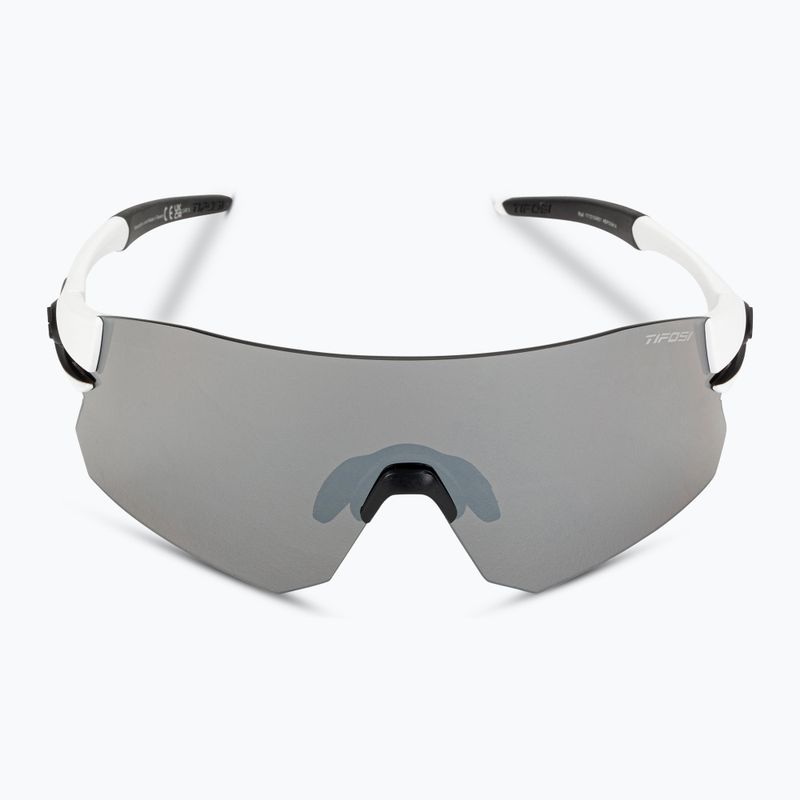 Tifosi Rail weiß schwarz/rauch/ac rot/klar Fahrradbrille 4