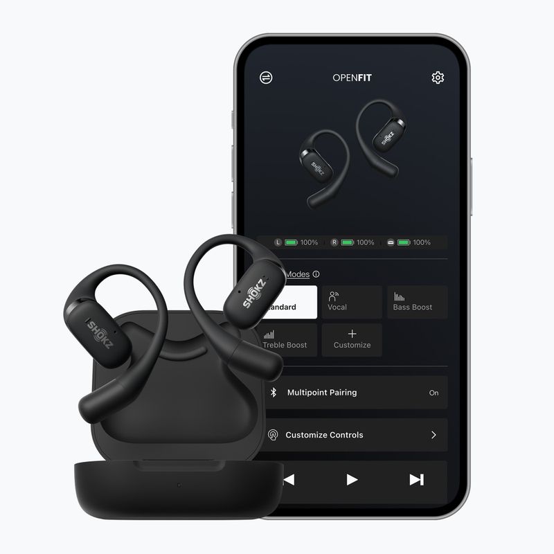 Drahtlose Kopfhörer Shokz OpenFit black 14
