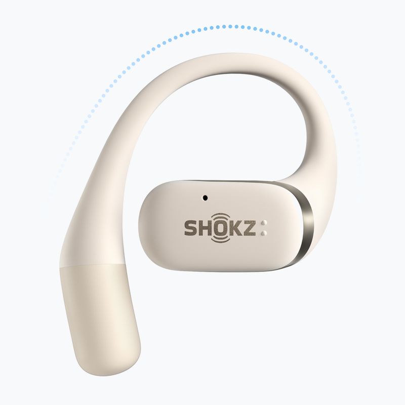 Drahtlose Kopfhörer Shokz OpenFit beige 11