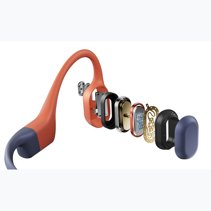 Drahtlose Kopfhörer Shokz OpenSwim Pro red 5